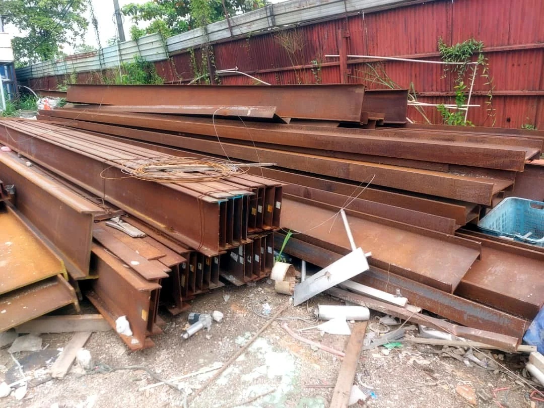 Structural steel stock